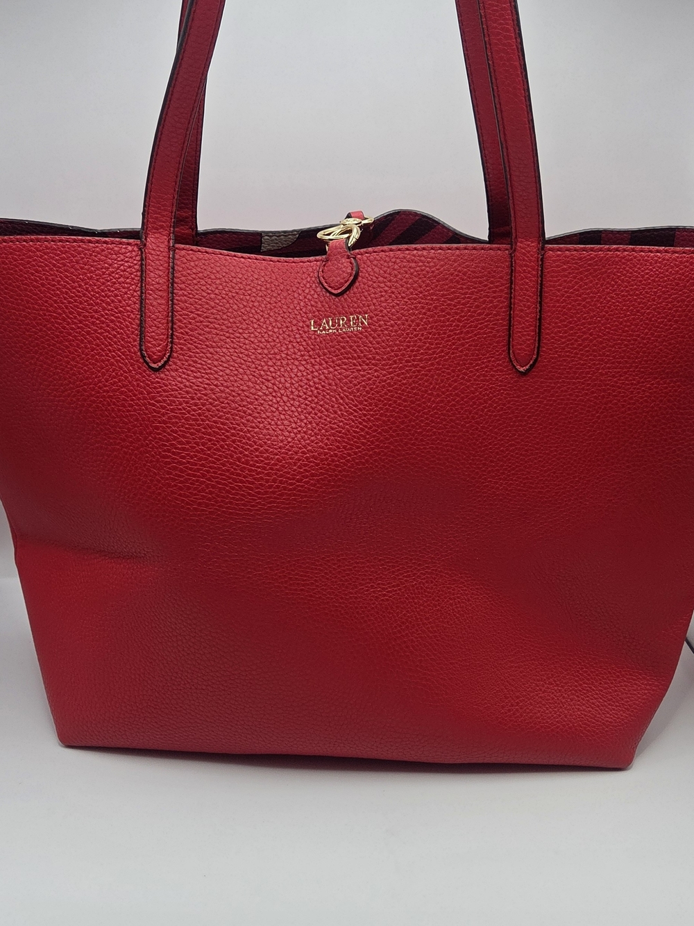 Ralph Lauren Reversible Pebble Tote Bag